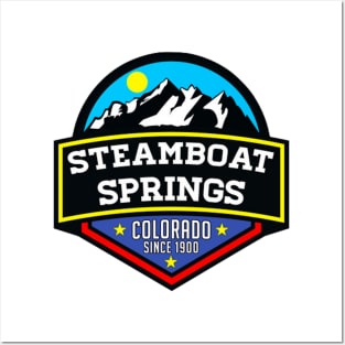 streamboat springs Posters and Art